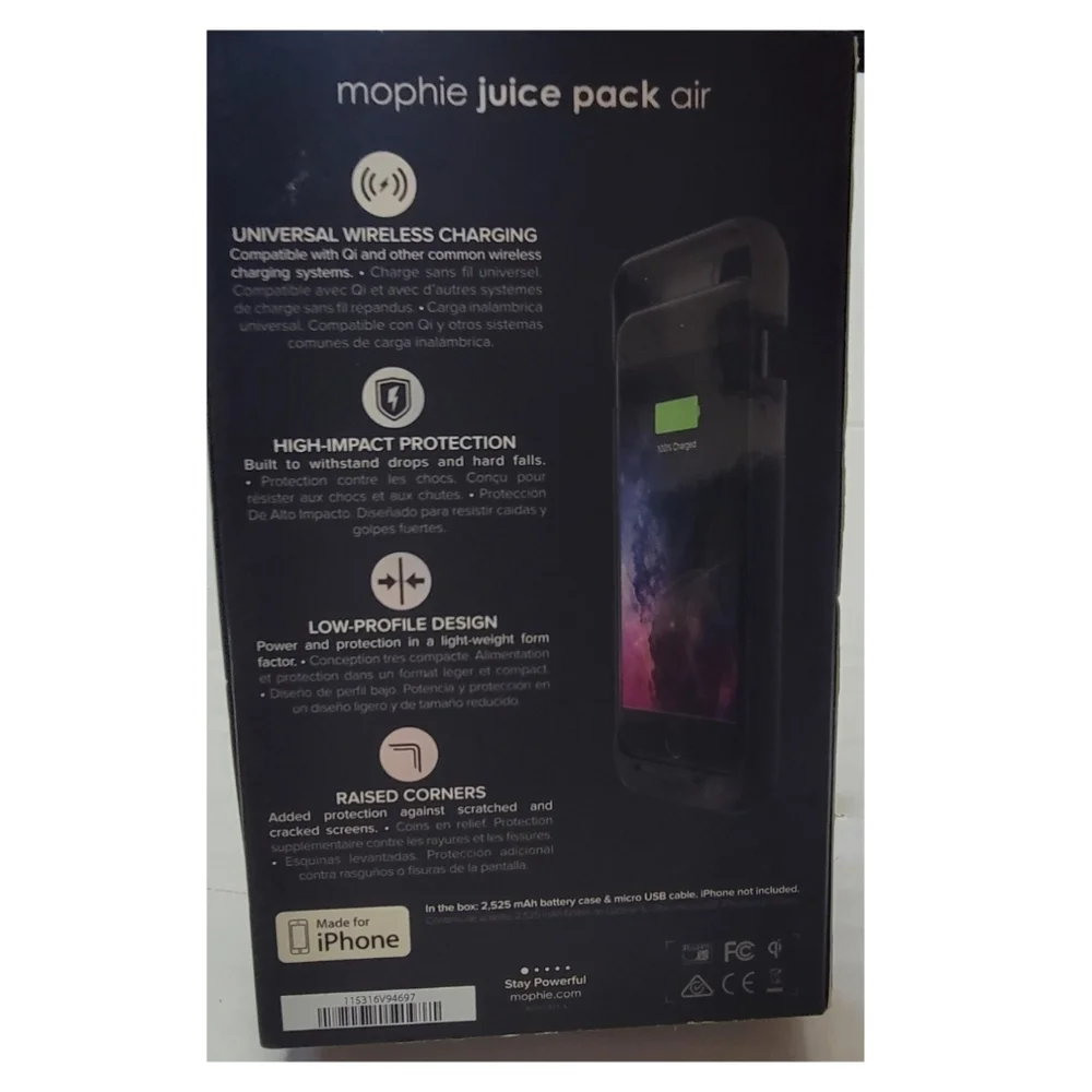NWT! Battery Charging Phone Case